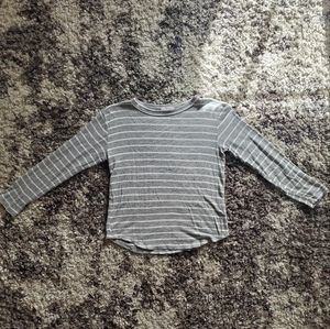 Girls Soft Striped Long Sleeve